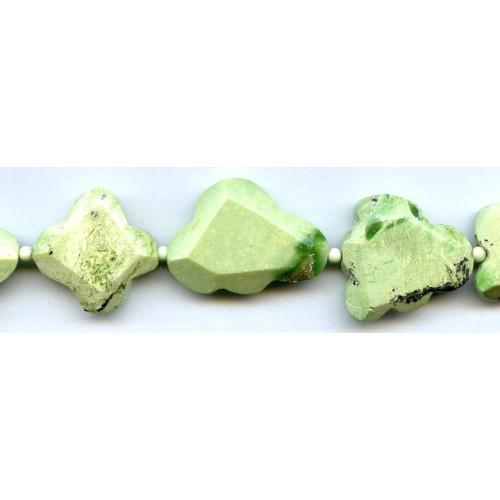 L1239-026 Chrysoprase <br>10-24x Beveled Fancy Cloud