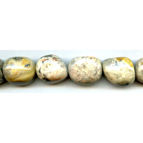 158-1023 Crazy Lace Agate <br>20x24 Tumbled Nugget
