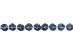 Dumortierite 10mm Undrilled Donut