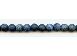 Matte Dumortierite 10mm Round
