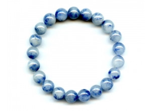 Dumortierite 9mm Round Bracelet