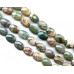 161-1024 Fancy Jasper <br>18x25 Faceted Flat Oval