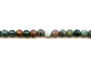 Fancy Jasper 8mm Faceted Round