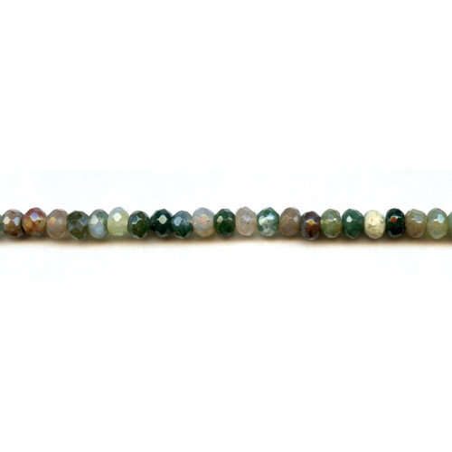 161-1138 Fancy Jasper <br>6mm Faceted Rondell