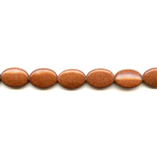 164-0524 Goldstone <br>13x18 Flat Oval