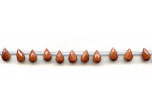 Goldstone 6x9 Teardrop Briolette