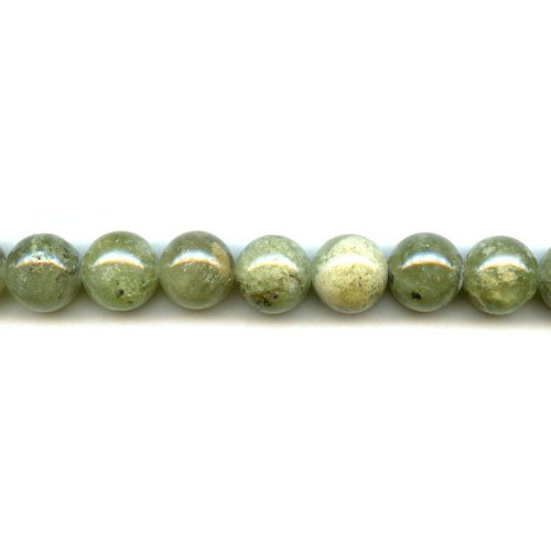 166-1217 Green Garnet <br>14mm Round