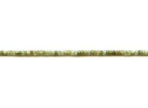 Green Garnet 3mm Faceted Rondell