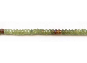 Grossula Garnet 6mm Faceted Rondell