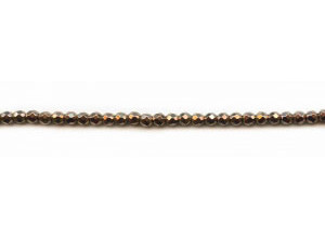 Hematine 4mm Faceted Round