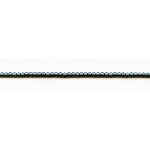 168-1438 Matte Hematine <br>3mm Round