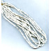 169-1058 White Howlite <br>4x13 Rectangle