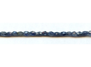 Iolite 5x7 Faceted Flat Oval