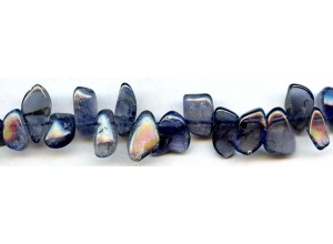 Iolite 8-16x  Nugget Drop