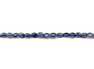 Iolite 5x Faceted Flat Pear
