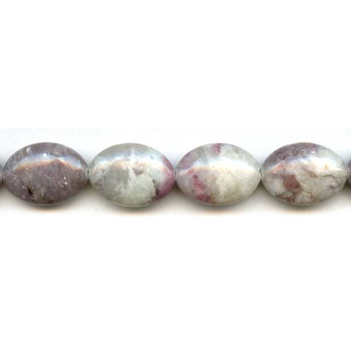 173-1020 Lepidolite <br>18x25 Flat Oval