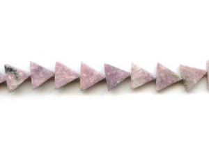 Lepidolite 14mm Triangle