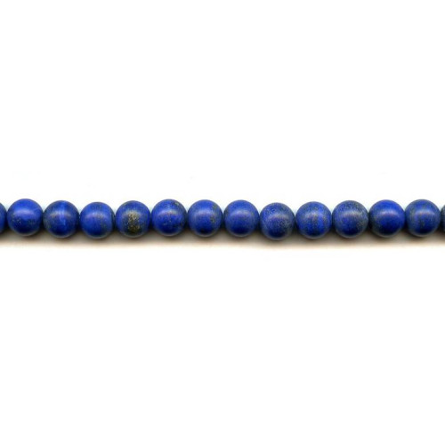 174-1290 Matte Lapis <br>8mm Round