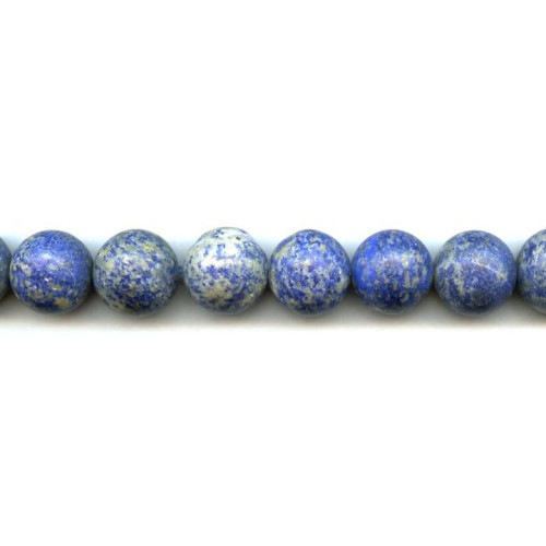 174-1336 Matte Denim Lapis <br>15-16mm Round