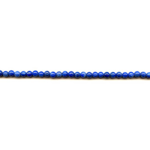 174-1536 Natural Lapis <br>4mm Round