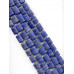 174-1710 Matte Natural Lapis <br>18-22mm Triangle Tube