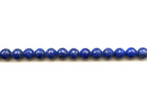 Natural Lapis 8mm Faceted Round