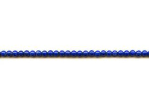 Natural Lapis 4mm Round