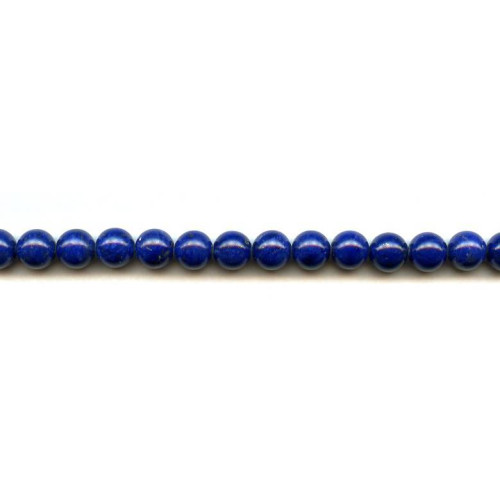 174-1812 Natural Lapis <br>8mm Round