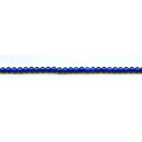 174-1823 Natural Lapis <br>4mm Round