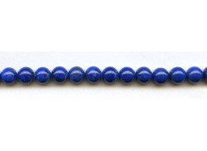 Natural Lapis 8mm Round
