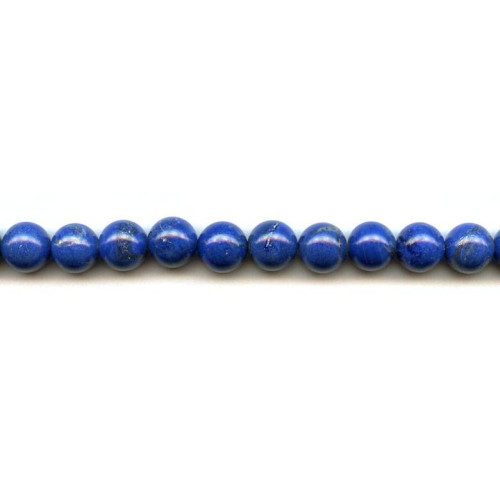 174-1860 Natural Lapis <br>10mm Round