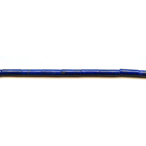 174-1978 Natural Lapis <br>4x13 Tube
