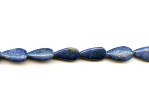 Natural Lapis 10x18 Flat Pear