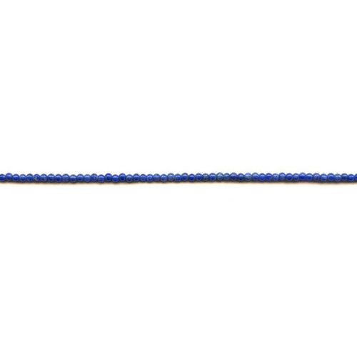 174-2024 Natural Lapis <br>2-2.5mm Round