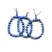 174-2033 Natural Lapis <br>8mm Power Beads Bracelet