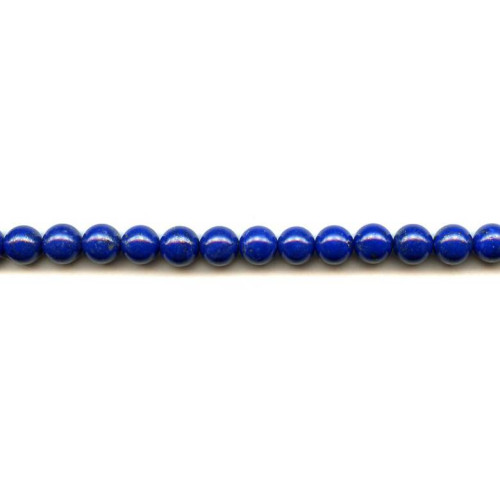 174-2109 Natural Lapis <br>8mm Round