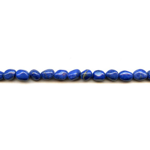 174-2113 Natural Lapis <br>7-8mm Tumble Nugget