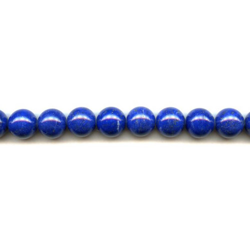 174-2128 Natural Lapis <br>12mm Round