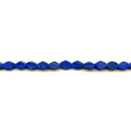 174-2152 Natural Lapis <br>6x8 Diamond