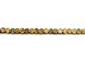 Leopard Skin Jasper 6mm Heart