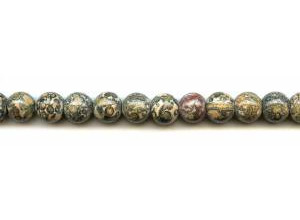 Leopard Skin Jasper 10mm Round