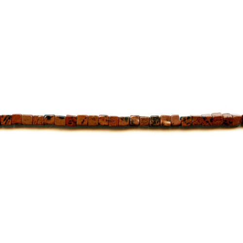 177-1039 Mahogany Obsidian <br>4x4 Cube