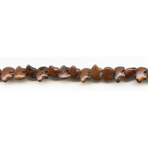 177-1049 Mahogany Obsidian <br>12x8 Bear