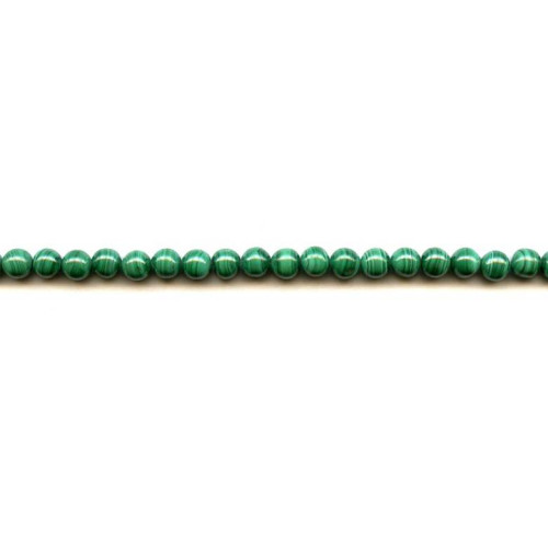 178-1184 Malachite <br>5-5.5mm Round