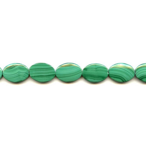 178-1243 Malachite <br>13x18 Flat Oval