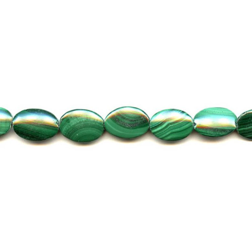 178-1323 Malachite <br>13x18 Flat Oval