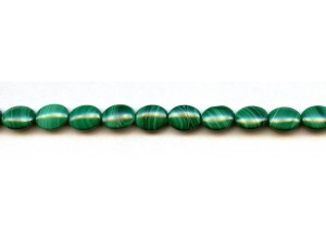 Malachite 8x10 Flat Oval