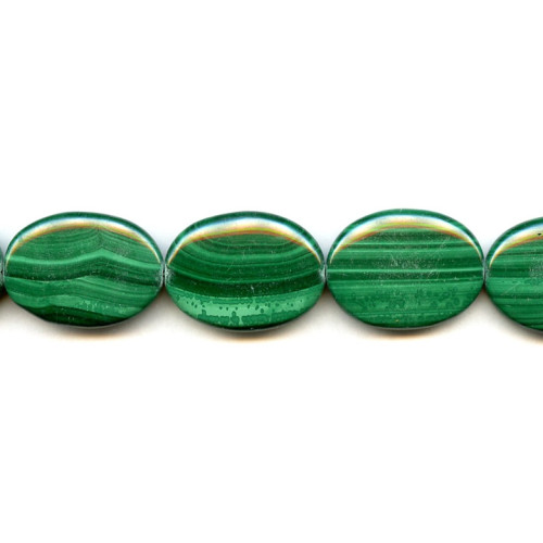 178-1387 Malachite <br>22x30 Flat Oval