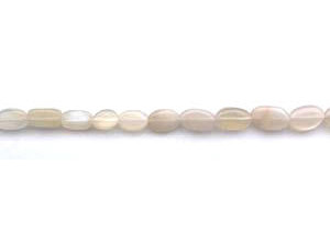 Peach Moonstone 7x9 Flat Oval