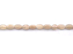 Peach Moonstone 7x9 Flat Oval
